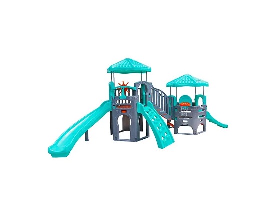 Brinquedo de pl�stico polietileno modular, com telhadinho.